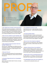 Profil Dr. Christian Bruer in Pharma Relations 7/25